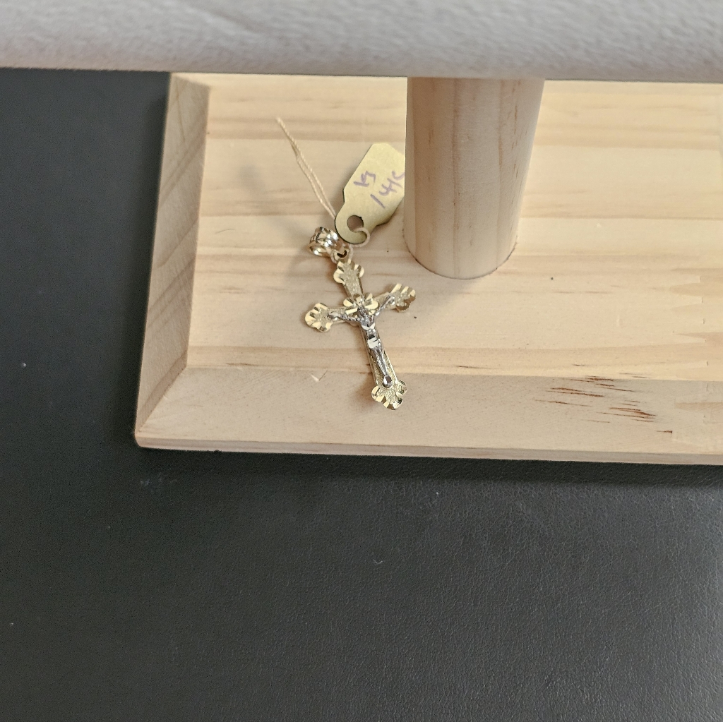 14k Gold Two Tone Pendant